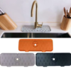 kitchen faucet absorbent mat silicone sink splash guard water draining pad countertop protector table cushion place mat bathroom