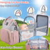 diaper bag for travel, baby bag diaper bag with changing station baby waterproof diaper bag backpack