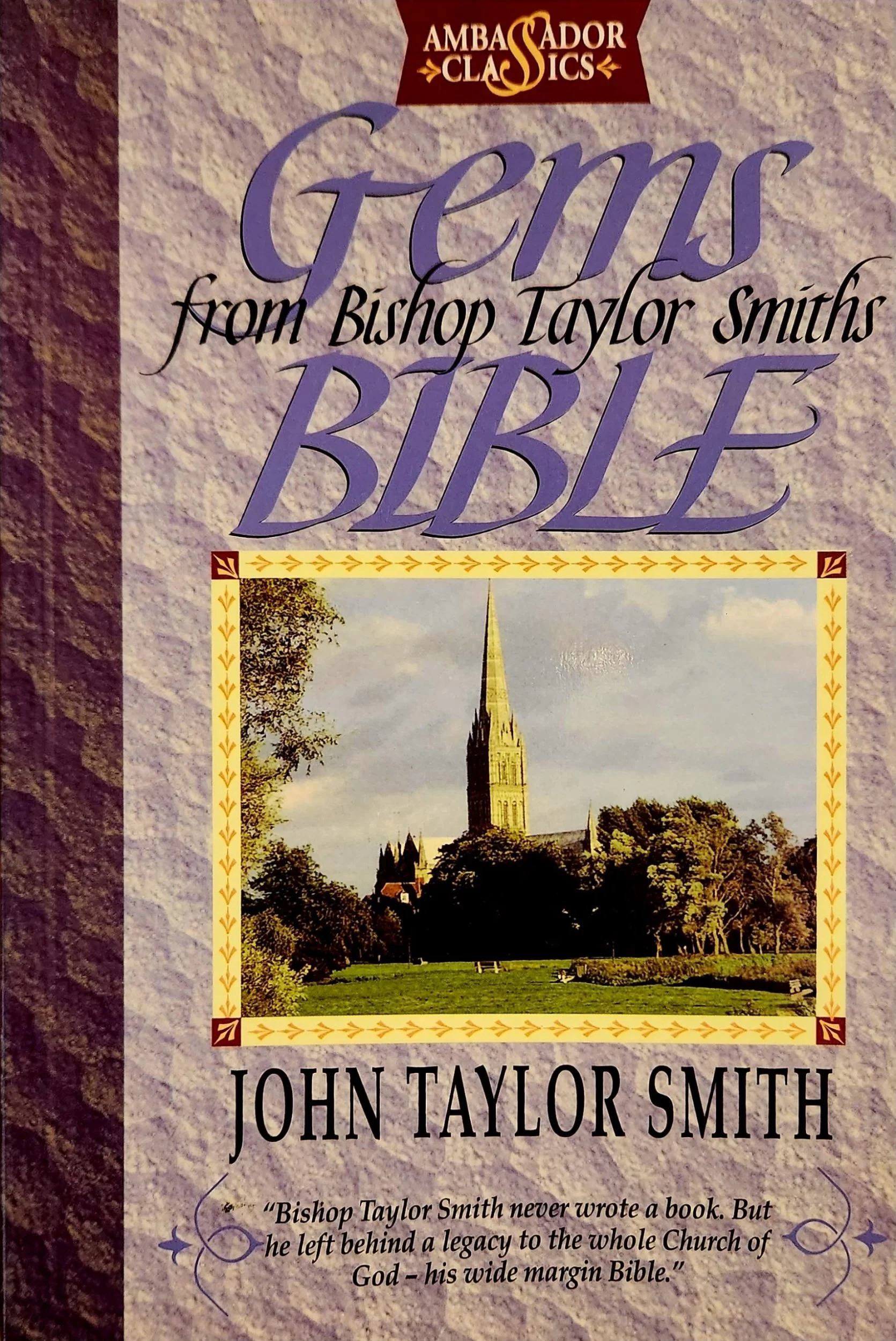Gems From Bishop Taylor Smith’s Bible gems from bishop taylor smith’s bible