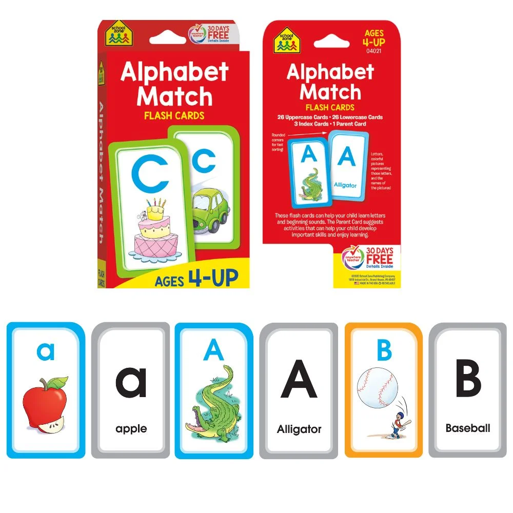 alphabet 4 pack flash cards alphabet 4 pack flash cards