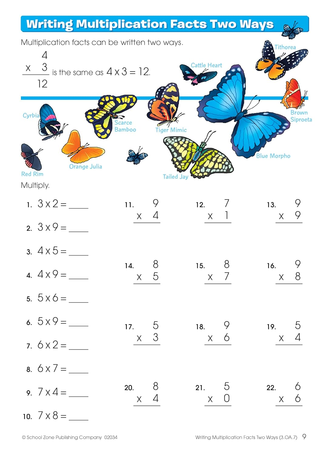 school zone multiplication & division workbook: 32 pages, 3rd grade, 4th grade, estimation, word problems, ages 8 to 10 (i know it! book series) school zone multiplication & division workbook: 32 pages, 3rd grade, 4th grade, estimation, word problems, ages 8 to 10 (i know it! book series)