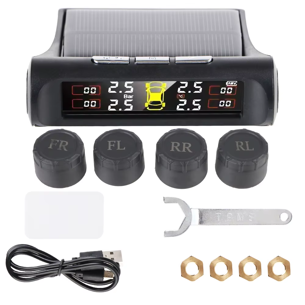 tire pressure monitoring system with temperature warning / new c external battery version sensors solar tpms car tyre pressure monitor tire pressure monitoring system with temperature warning / new c external battery version sensors solar tpms car tyre pressure monitor