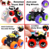 ™ monster trucks toys for boys friction powered 3 pack mini push and go car truck playset for boys girls toddler aged 3 4 5 year old gifts for kids birthday christmas