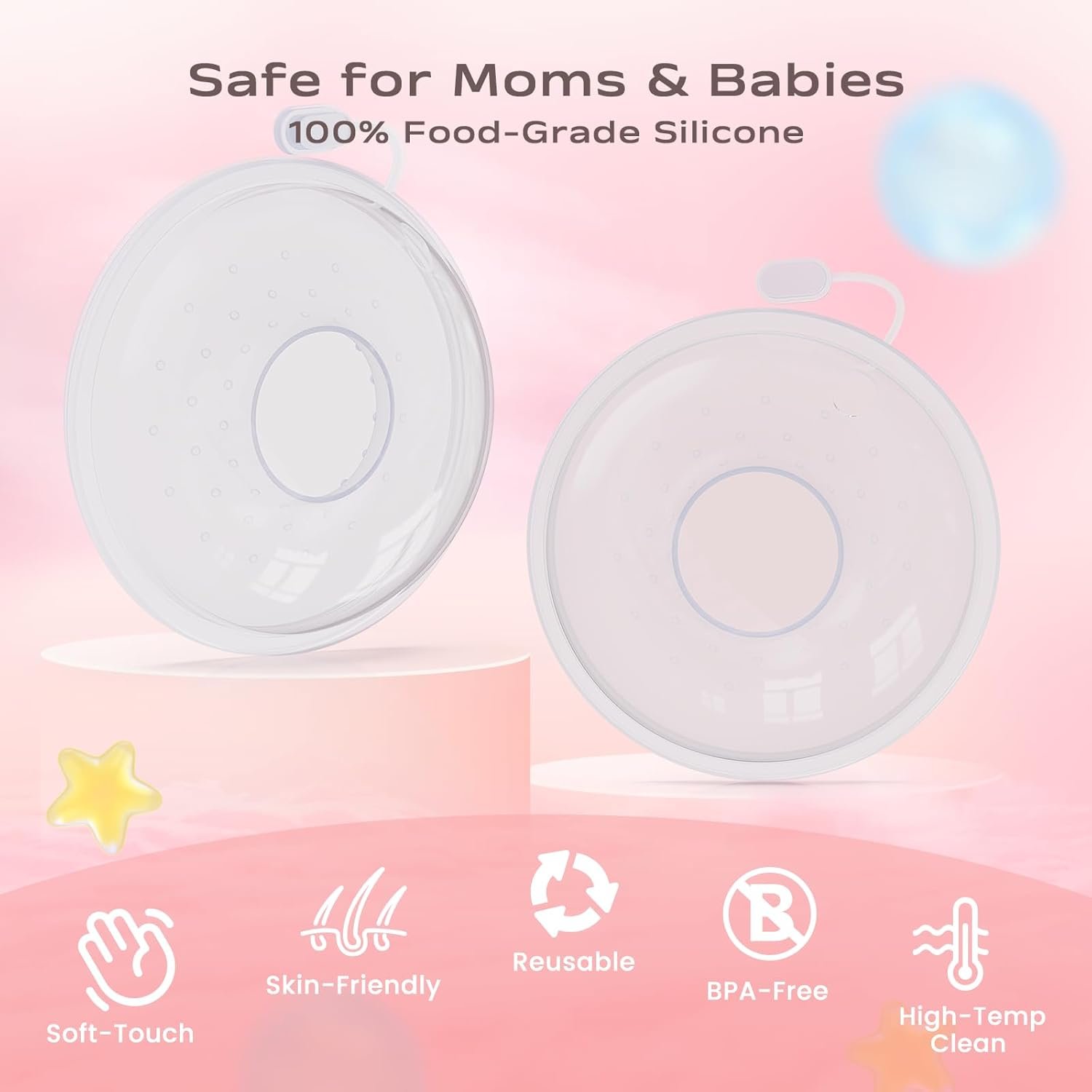 milk collectors for breastfeeding bpa free post partum essentials (1oz/30ml, 2 counts) milk collectors for breastfeeding bpa free post partum essentials (1oz/30ml, 2 counts)