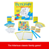 board game, drawing game for kids, adults & game night with dry erase markers & boards