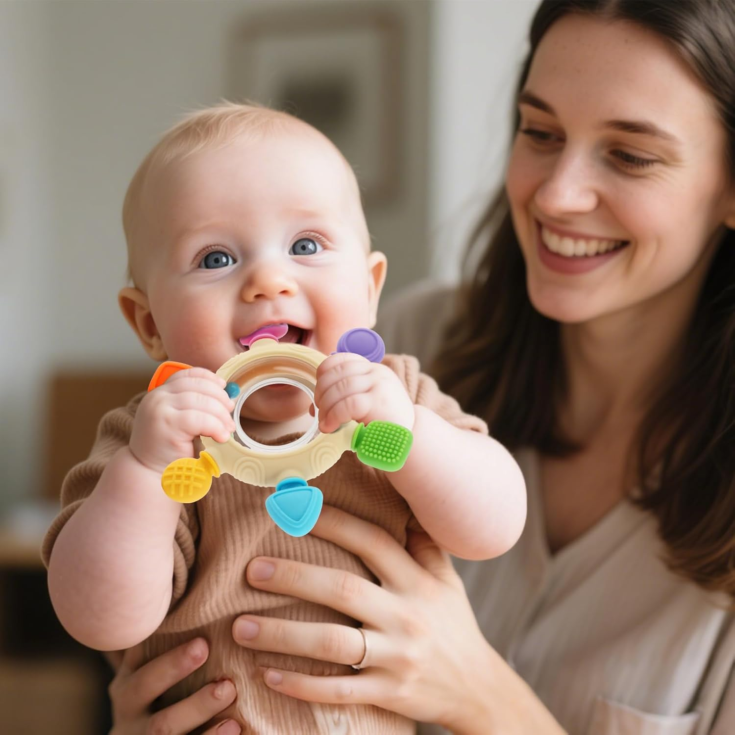 baby teething rings toys for 0 6 6 12 months baby rattle teether sensory toys for babies 0 24months silicone teether relief chew soothing sore gums for newborn infant essentials bpa free baby teething rings toys for 0 6 6 12 months baby rattle teether sensory toys for babies 0 24months silicone teether relief chew soothing sore gums for newborn infant essentials bpa free