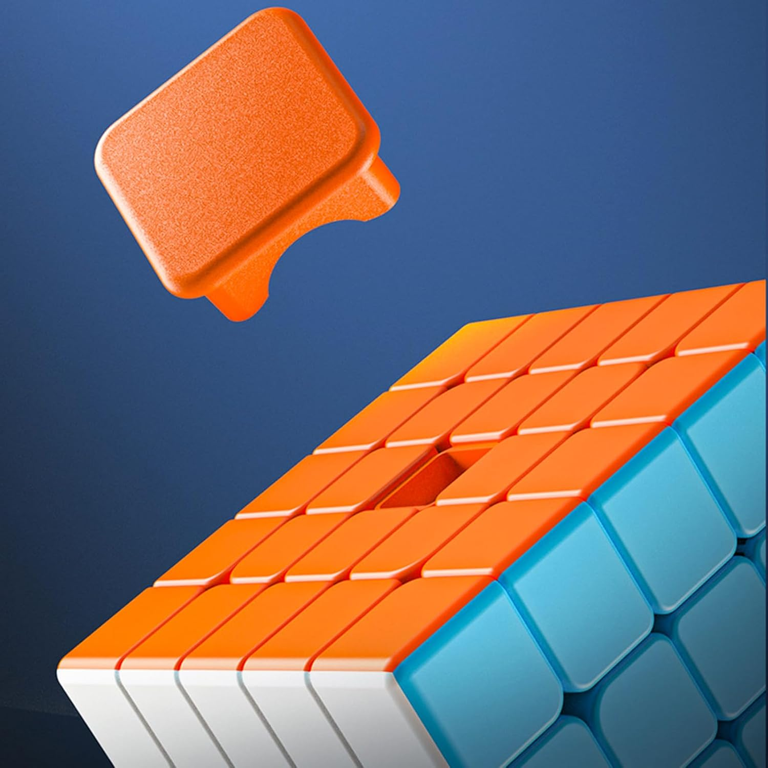 rubik's speed cube 5x5x5, puzzle toy, full size 62mm advanced version, easy turning & smooth play durable puzzle toy stickerless rubik's speed cube 5x5x5, puzzle toy, full size 62mm advanced version, easy turning & smooth play durable puzzle toy stickerless