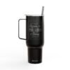 40oz insulated tumbler – “rejoice in the lord always” travel mug