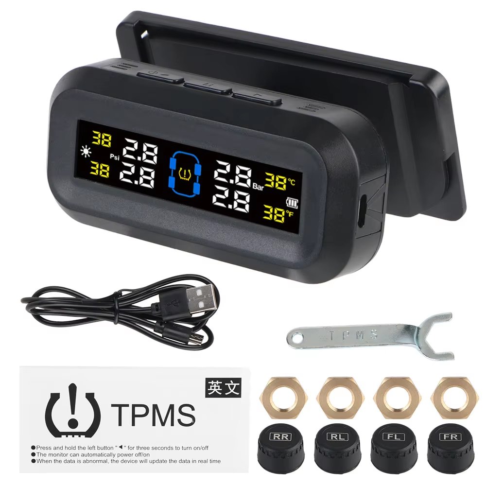 tire pressure monitoring system with temperature warning / new c external battery version sensors solar tpms car tyre pressure monitor tire pressure monitoring system with temperature warning / new c external battery version sensors solar tpms car tyre pressure monitor