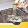 stainless steel sink storage drain basket, dishwashing sink leftovers, anti clogging strainer basket