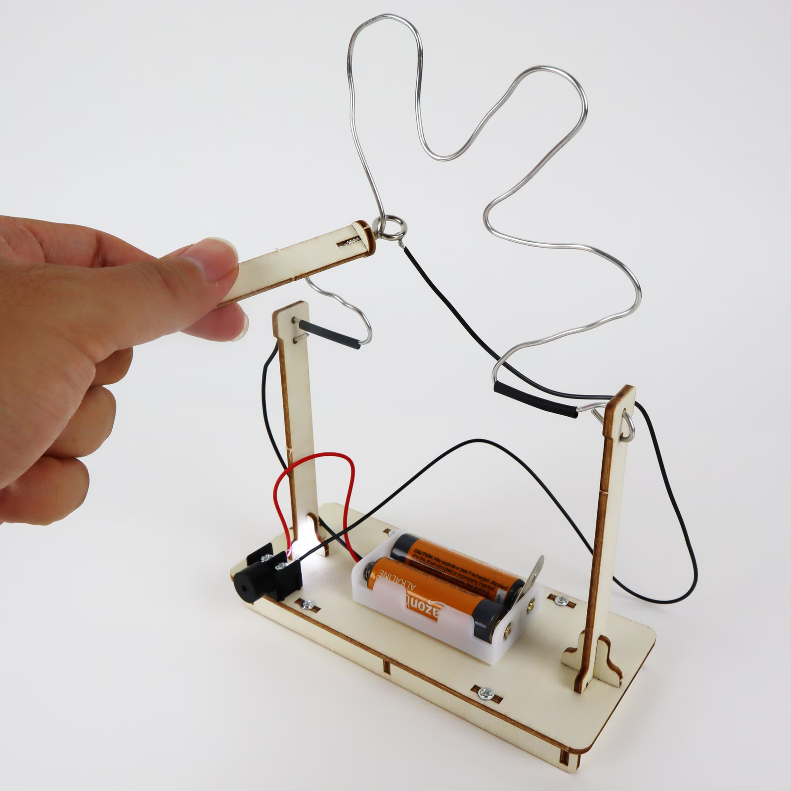 diy kit buzz wire game educational stem toy for kids, fun science crafts diy kit buzz wire game educational stem toy for kids, fun science crafts