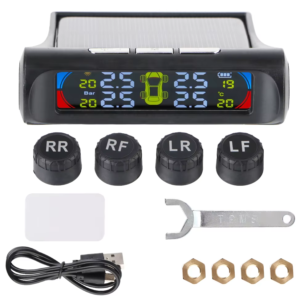 tire pressure monitoring system with temperature warning / new c external battery version sensors solar tpms car tyre pressure monitor tire pressure monitoring system with temperature warning / new c external battery version sensors solar tpms car tyre pressure monitor