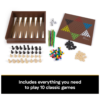 spin master games, classics, family 10 classic games set, ages 8 and up