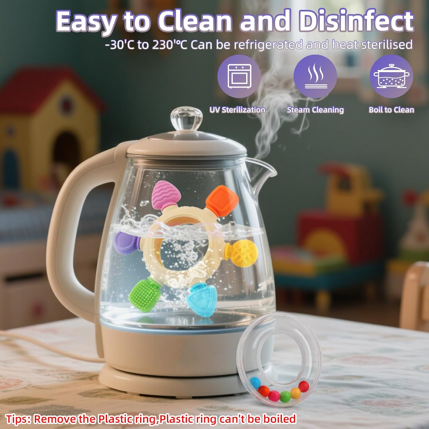 baby teething rings toys for 0 6 6 12 months baby rattle teether sensory toys for babies 0 24months silicone teether relief chew soothing sore gums for newborn infant essentials bpa free baby teething rings toys for 0 6 6 12 months baby rattle teether sensory toys for babies 0 24months silicone teether relief chew soothing sore gums for newborn infant essentials bpa free