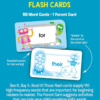 school zone sight words flash cards: 56 cards, kindergarten, 1st grade, phonics, beginning reading, sight reading, early reading words, ages 5+