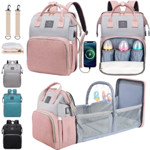 diaper bag for travel, baby bag diaper bag with changing station baby waterproof diaper bag backpack