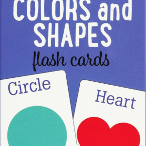 colors and shapes flash cards