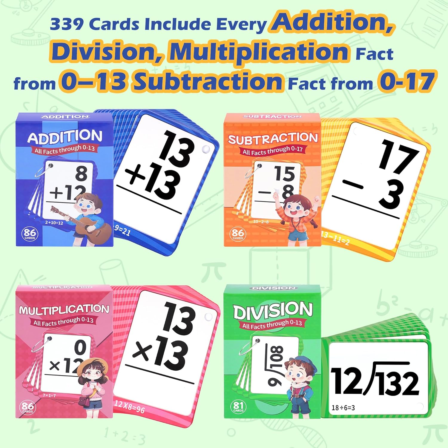 multi math flash cards, addition, subtraction, multiplication & division, write & wipe with markers, self checking flashcards for kids grades 1 5 & homeschool multi math flash cards, addition, subtraction, multiplication & division, write & wipe with markers, self checking flashcards for kids grades 1 5 & homeschool