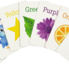 colors and shapes flash cards