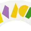 colors and shapes flash cards