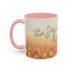 faith tulip accent coffee mug — “joy of the lord is your strength” inspirational christian gift