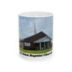 church photo ceramic mug — mt zion baptist church commemorative coffee cup (11oz, 15oz)