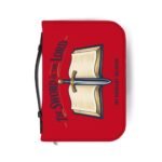 Bible Cover - "The Sword of the Lord" Bible Case (Red) bible cover "the sword of the lord" zippered bible case (red)