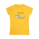 women's tee “studly to show thyself approved unto god” 2 timothy 2:15