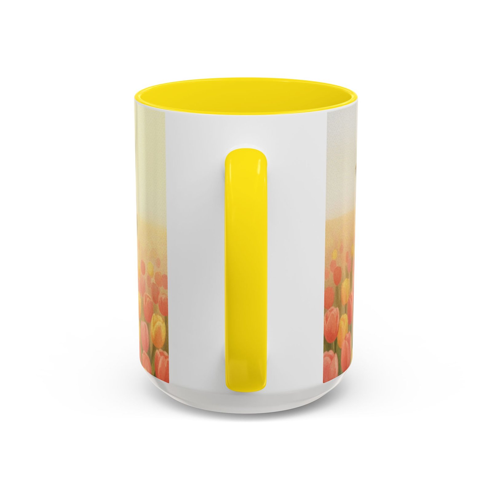 faith tulip accent coffee mug — “joy of the lord is your strength” inspirational christian gift faith tulip accent coffee mug — “joy of the lord is your strength” inspirational christian gift