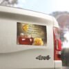 car magnet — proverbs 16:24 honeycomb & jar of honey design