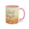 faith tulip accent coffee mug — “joy of the lord is your strength” inspirational christian gift