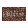 coffee beans car magnet — "coffee" bold text auto decal