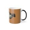 color changing coffee mug — “coffee” retro script 11oz