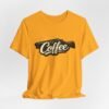 coffee shot t‑shirt — retro coffee logo tee for coffee lovers