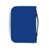 philippians 4:13 blue leather zippered bible case (royal blue)