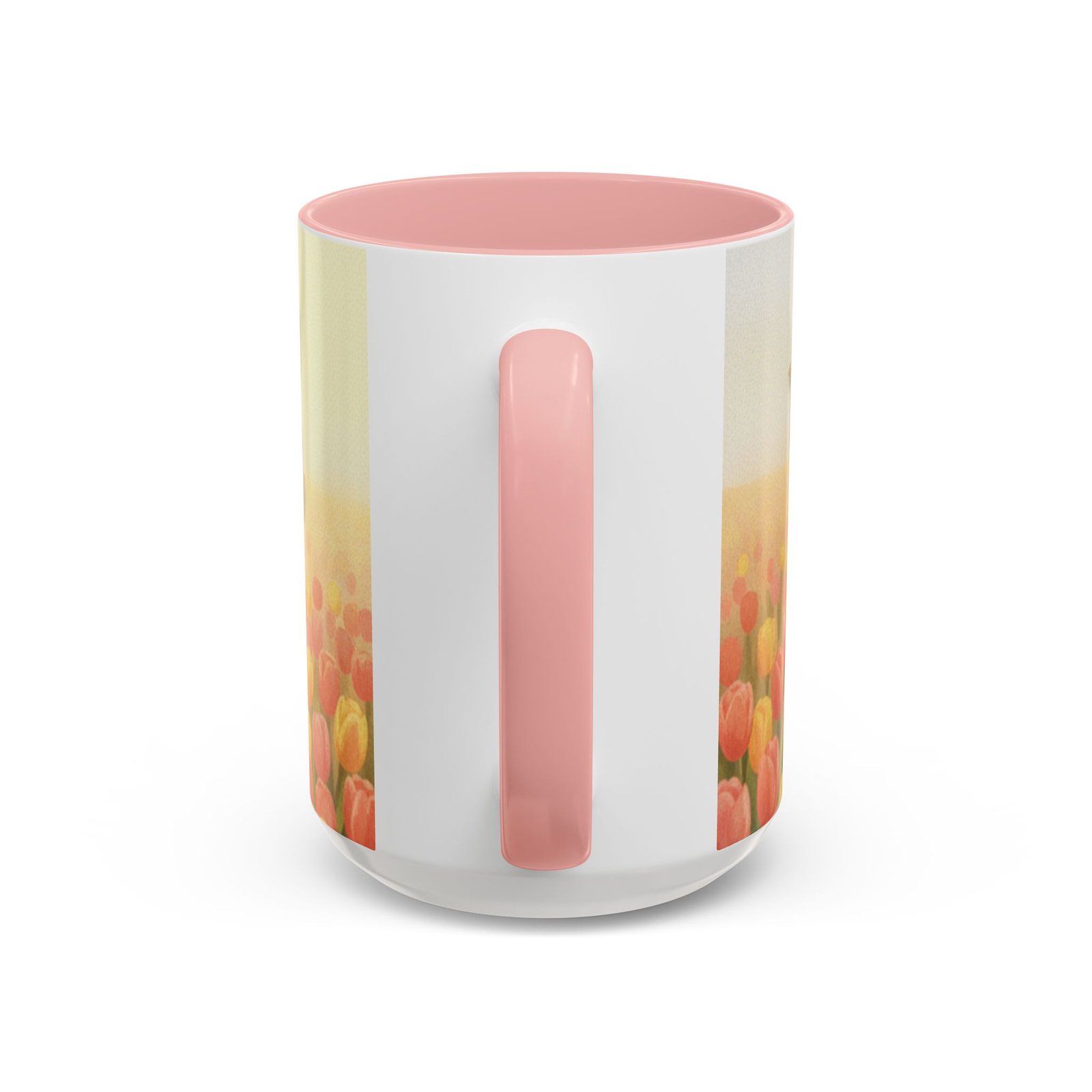 faith tulip accent coffee mug — “joy of the lord is your strength” inspirational christian gift faith tulip accent coffee mug — “joy of the lord is your strength” inspirational christian gift