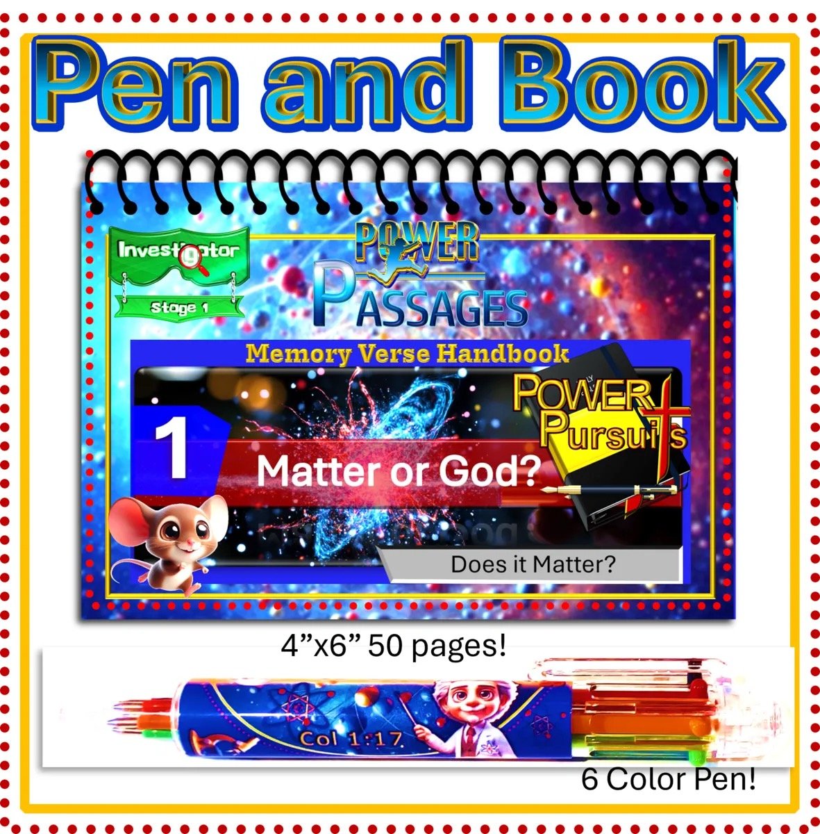 Shubal Store Bible Memory Bundle 1 God or Matter?