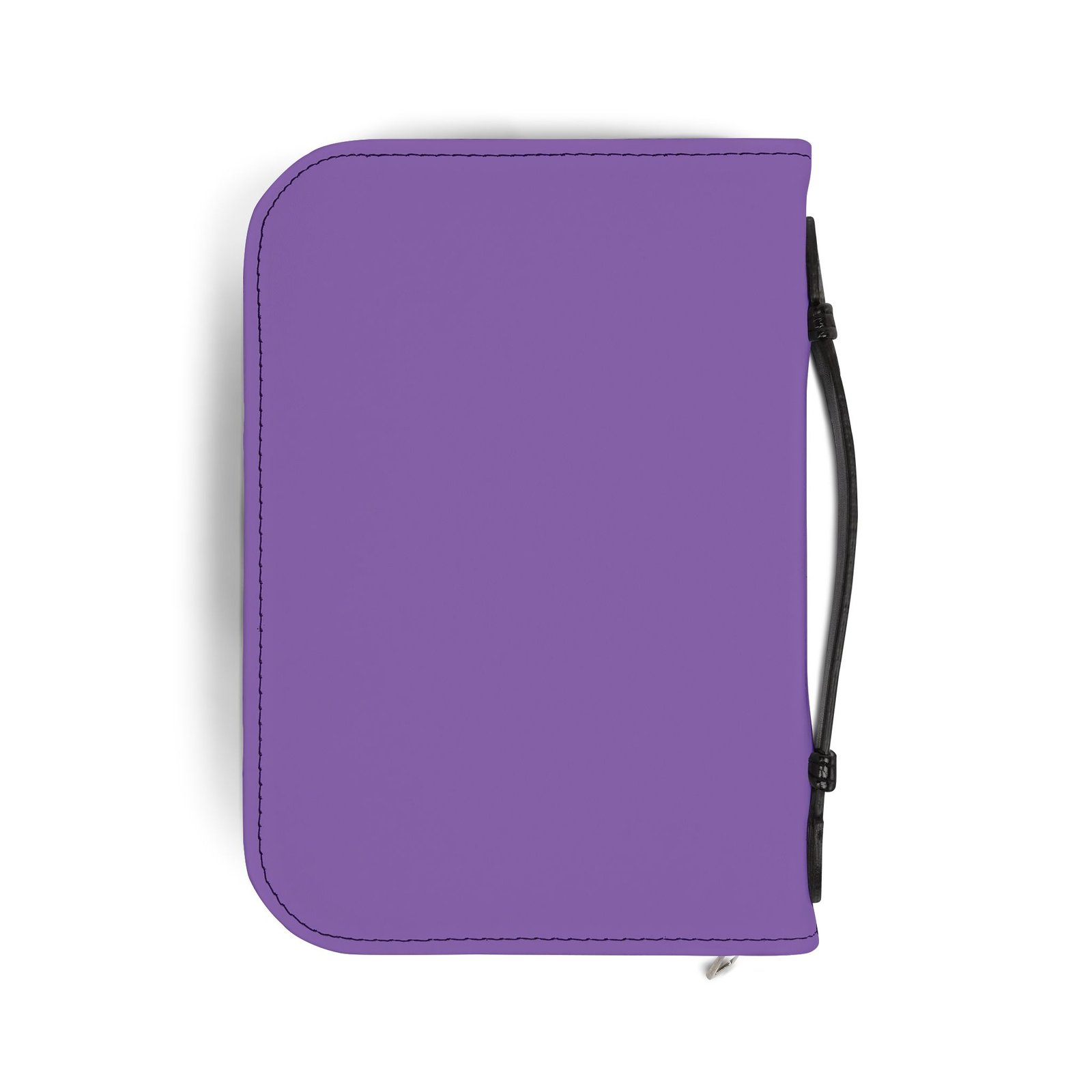 bible cover — 'shoot the gospel gun' illustrated bible case (purple)
